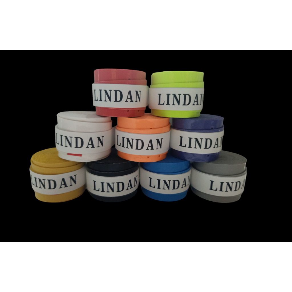 Quấn cán cao cấp cao su non cầu lông LINDAN có lỗ