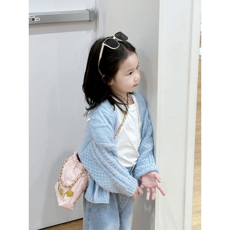 Túi da mềm đeo chéo, cầm tay cho bé gái, phụ kiện túi cho bé