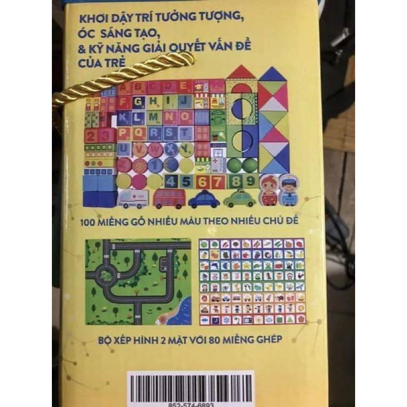 Bộ đồ chơi xếp hình khối gỗ Similac