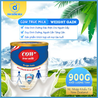 Sữa Cow True Milk Weight Gain - Dinh Dưỡng Đặc Biệt Cho Người Gầy, Ốm Yếu, Suy Dinh Dưỡng, Người Cần Tăng Cân