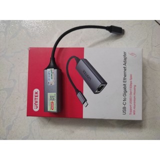 Cáp chuyển lan rj45 sang usb type-c , unitek u1312a