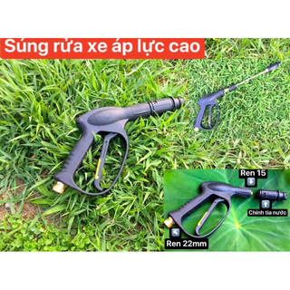 Súng rửa xe áp lực cao ren 22mm,14mm