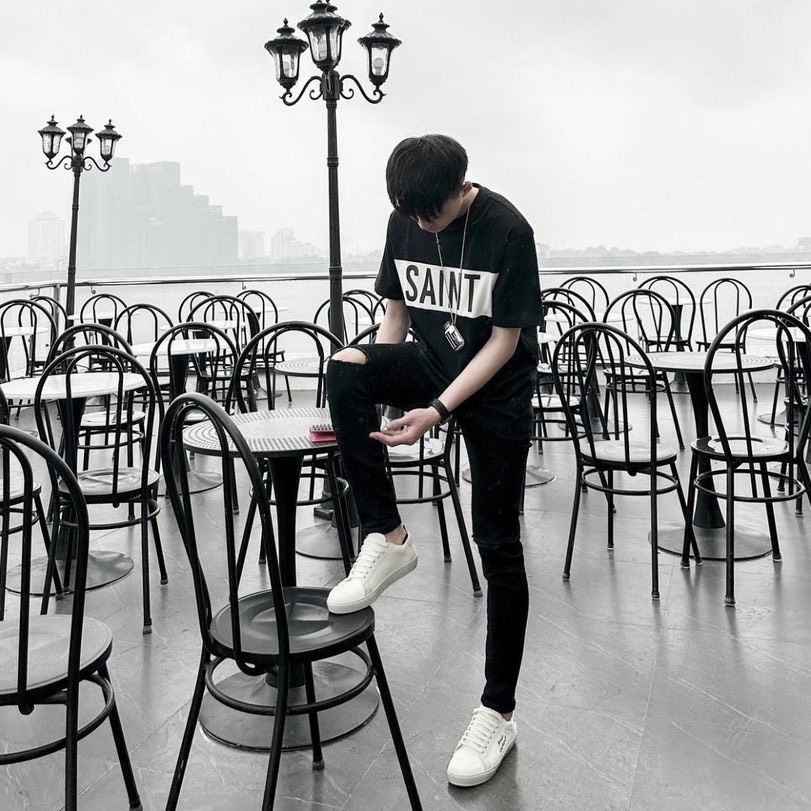 Áo Phông In Chữ SAINT , Áo Thun Nam Tay Lỡ Unisex Form Rộng Cao Cấp 100% Thấm Hút Mồ Hôi Hot Trend 2023