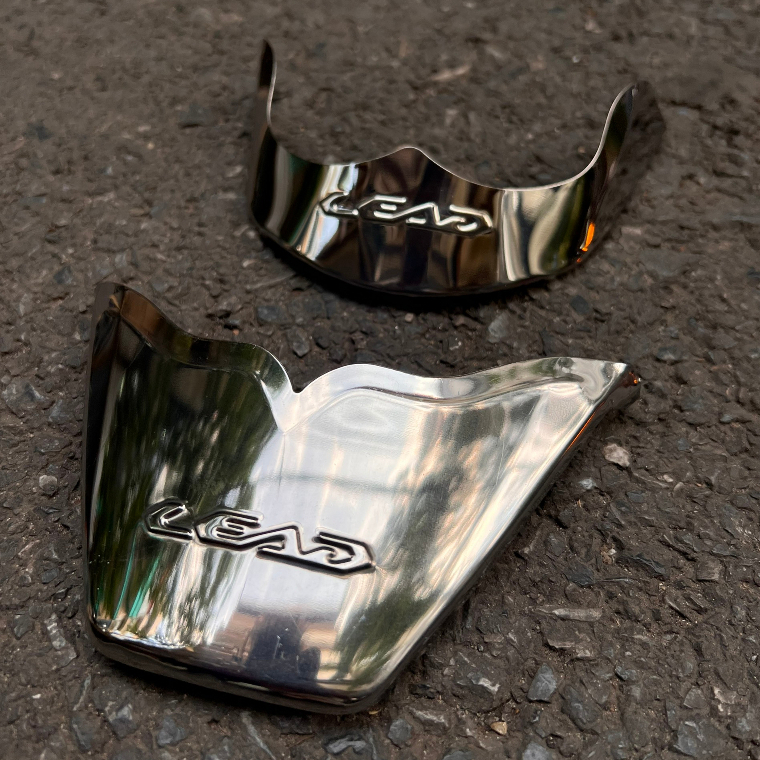 Bộ bọc mõm đuôi trước và sau, ốp dè Inox Lead 2017-2023