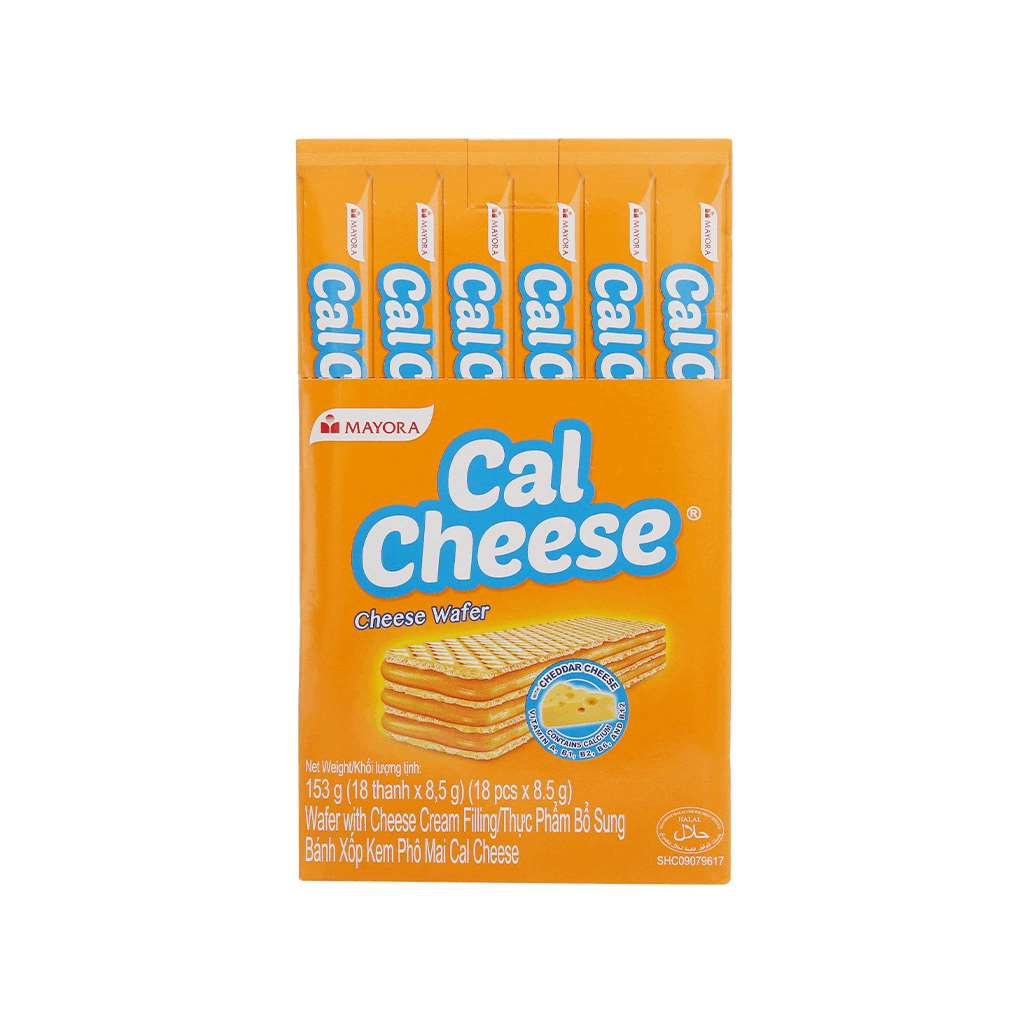 Bánh xốp nhân phô mai Cal Cheese hộp 153g