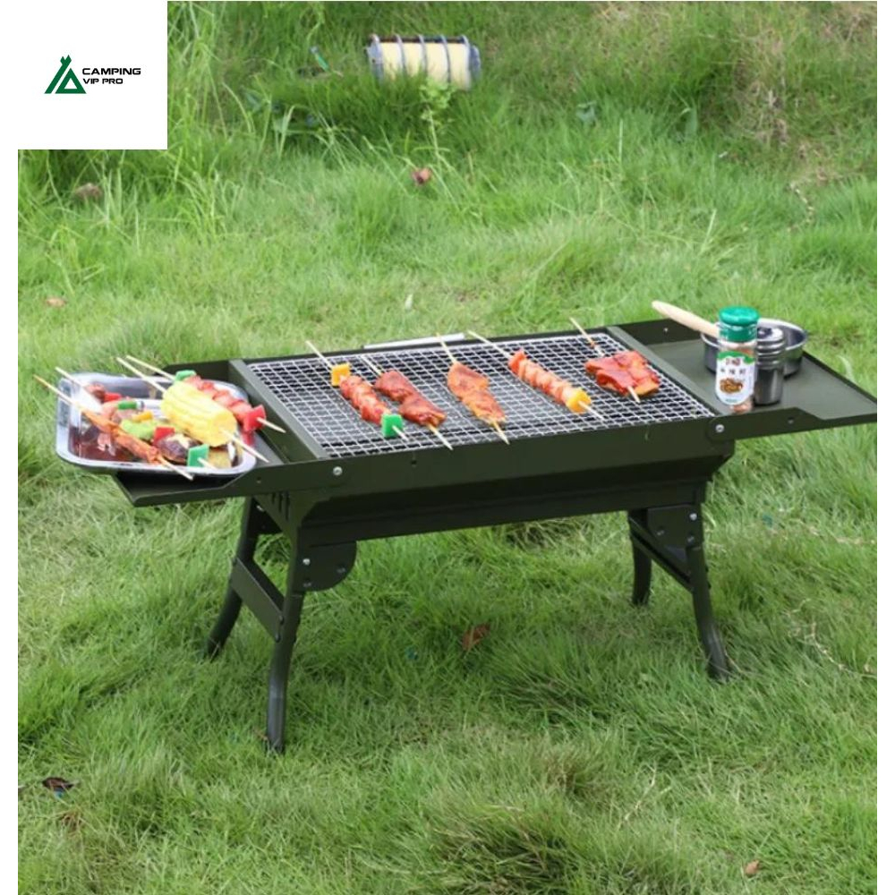 Lò nướng, Lò nướng than ngoài trời, Lò nướng cao cấp dã ngoại_Camping Pro Vip