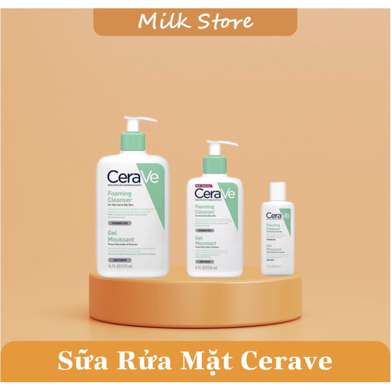 sữa rửa mặt Cerave 473ml