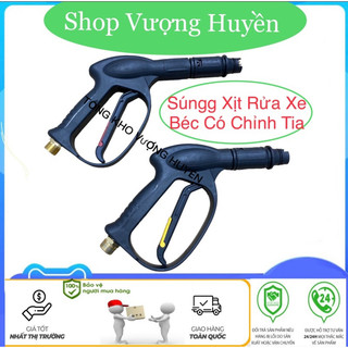 Súng xịt rửa áp lực cao - súng rửa xe cao áp ren 22mm