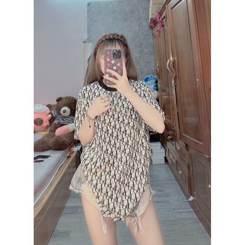 Áo thun loang rách 2 lớp DA6