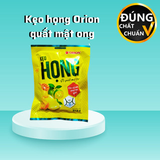 KẸO HỌNG ORION VỊ QUẤT MẬT ONG GÓI 25 VIÊN, MADE IN KOREA GIÚP GIẢM HO, GIẢM VIÊM HỌNG, THÔNG CỔ CỰC SẢNG KHOÁI, CỰC HOT