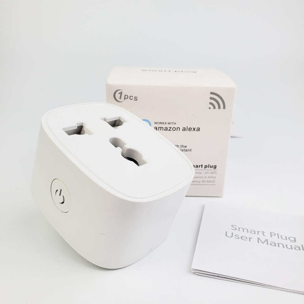 Ổ Cắm Thông Minh Wifi TUYA 16A - Đo Điện Năng Tiêu Thụ, Hẹn Giờ, Điều Khiển Từ Xa