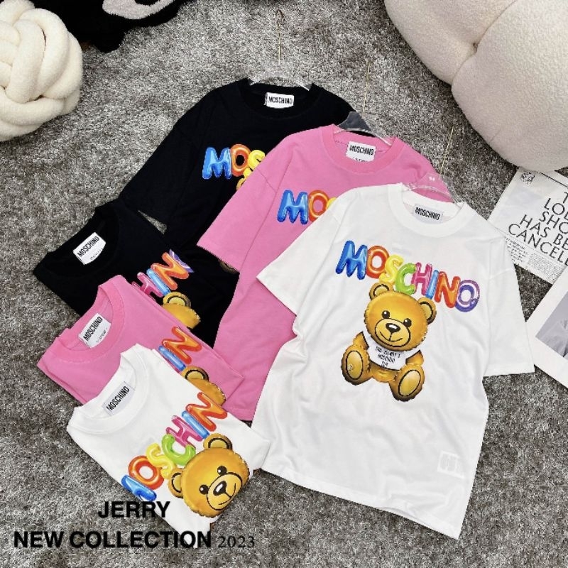 Áo phông gấu chữ hàng QC