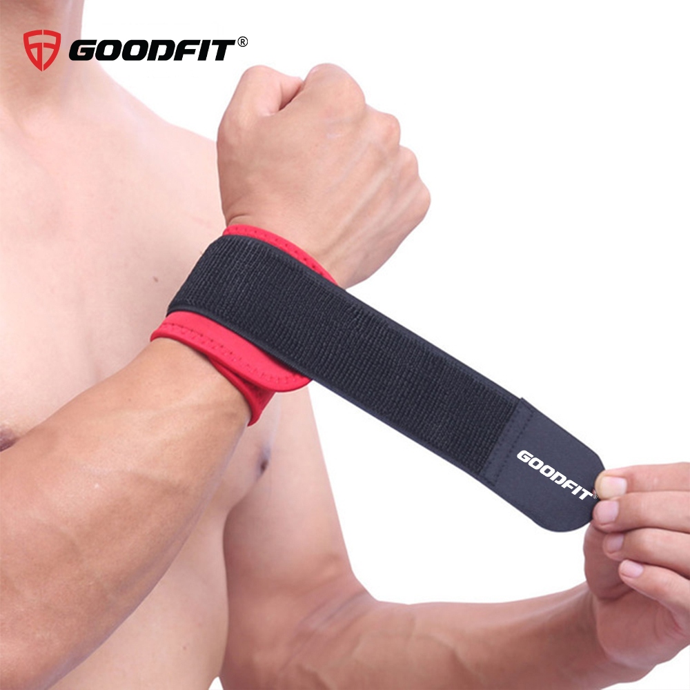 [Mã FATREND2810 giảm đến 30k tối đa 99k] Băng bảo vệ cổ tay tập thể thao GoodFit GF306W có thể điều chỉnh