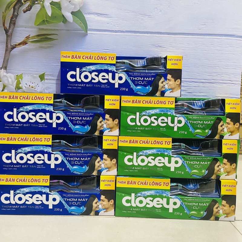 Kem đánh răng CloseUp Pha Lê Tuyết
