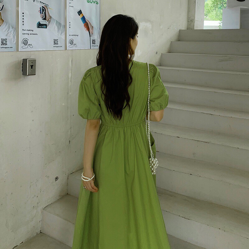 VÁY SUÔNG DÁNG DÀI THÔ HÀN, VÁY BẦU DÁNG DÀI