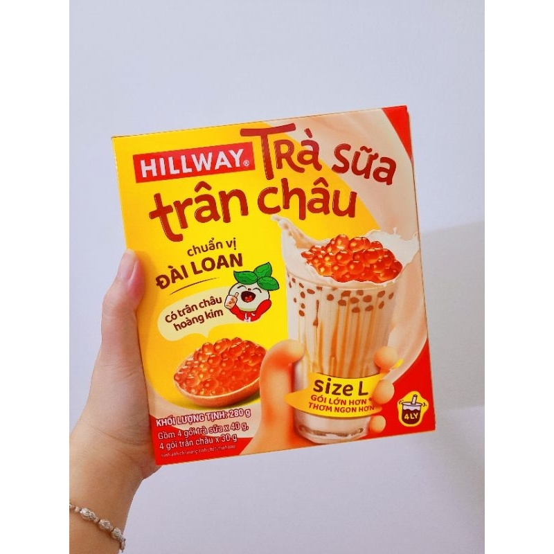 Trà sữa trân châu hoàng kim Hillway - 280gram