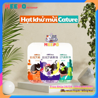 Cature khử mùi | Hạt khử mùi cát vệ sinh cho mèo Cature 640ml