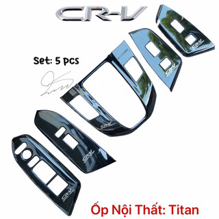 Ốp nội thất xe Honda CRV 2018 2019 2020 2021 2022 2023 Titan phụ kiện