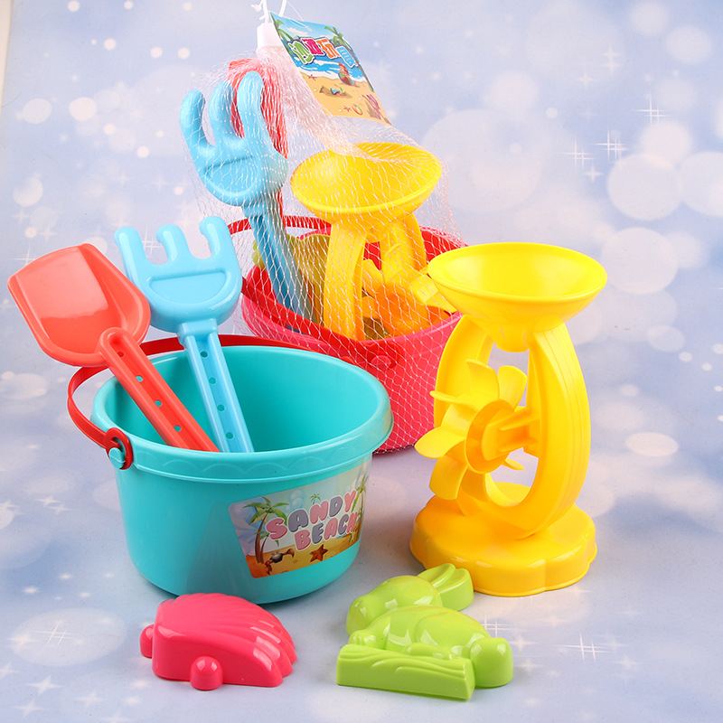 Khuôn Lâu Đài Chơi Cát Kèm Dụng Cụ Xúc Cát Hàng Việt Nam