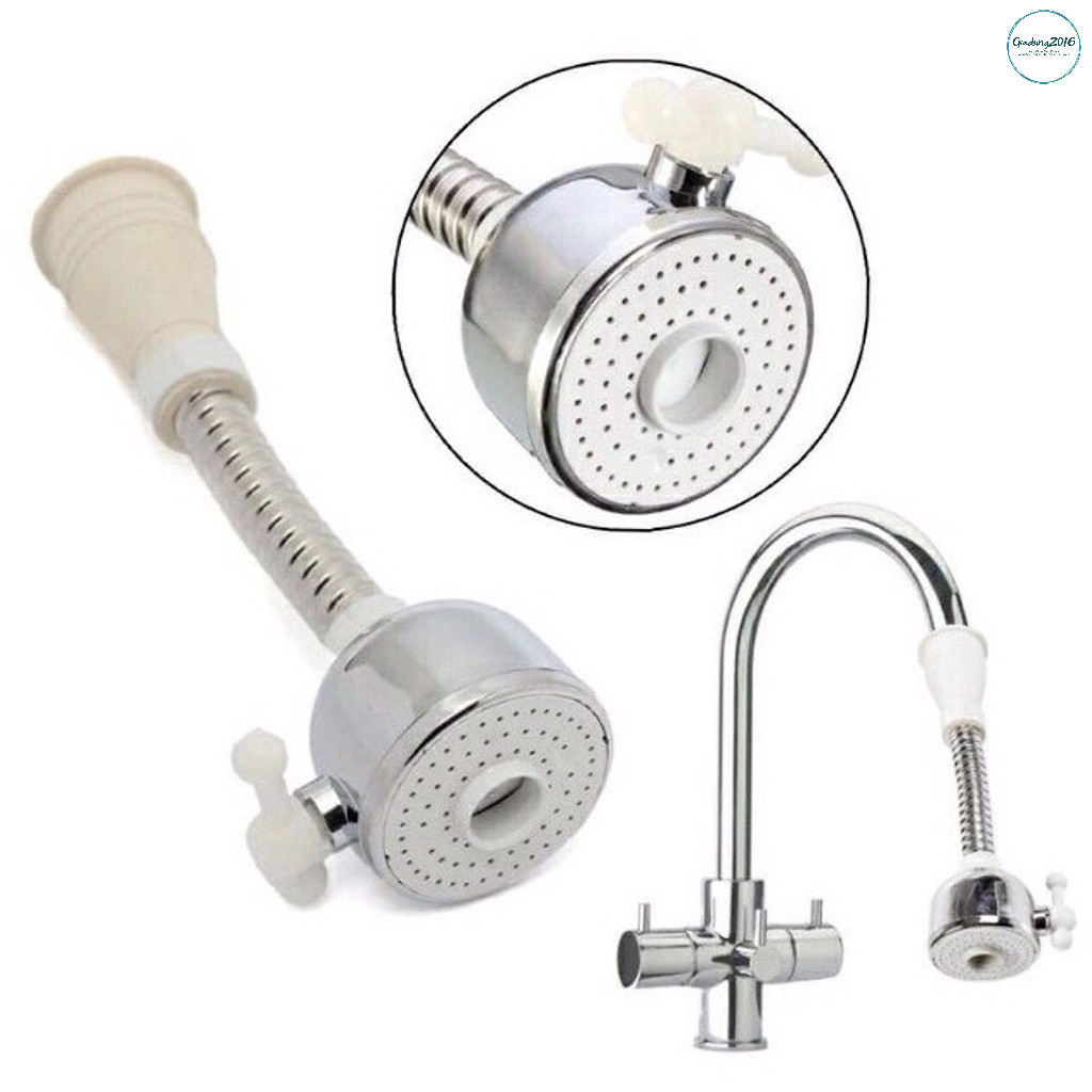 Đầu vòi xịt nước tăng áp xoay 360 độ 2 chế độ cực mạnh - ZHK