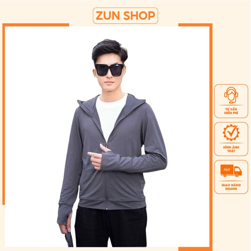 Áo chống nắng NAM vải thông hơi 2 lớp cao cấp / dày dặn .