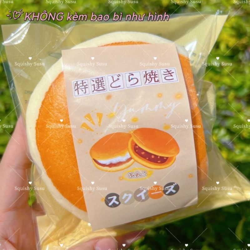 Squishy Bánh Rán Dorayaki Mềm Chậm Tăng