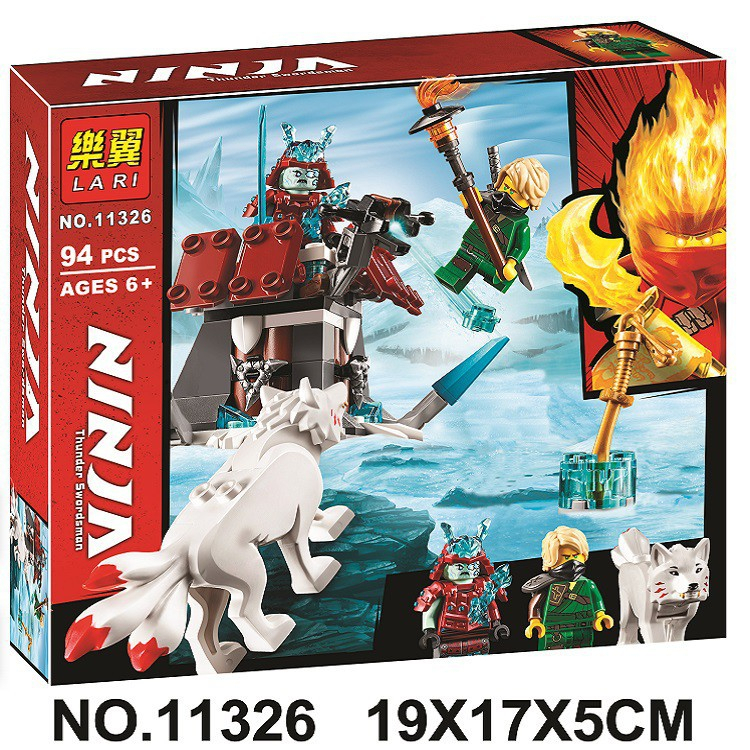 Đồ Chơi Lắp Ráp Xếp Hình Ninjago Lloyd's Journey Bela 11326 ( 94 PCS )