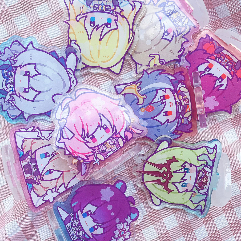 Standee mini 5cm Honkai Impact 3rd