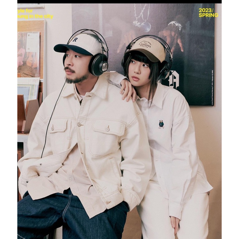 Sơmi thêu gấu Spao