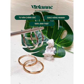 Khuyên tai hình vòng bản to phù hợp đi biển, party