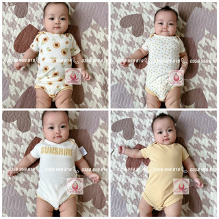 Set 5 body chip cotton cho bé 4-7kg
