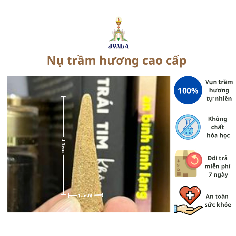 Nụ trầm hương cao cấp không hóa chất độc hại, giúp thư giãn tinh thần, giảm strees