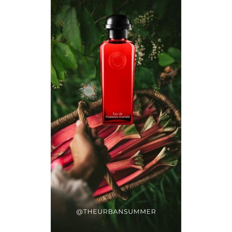 Mẫu thử 10ml EAU DE RHUBARBE ECARLATE HERMÈS