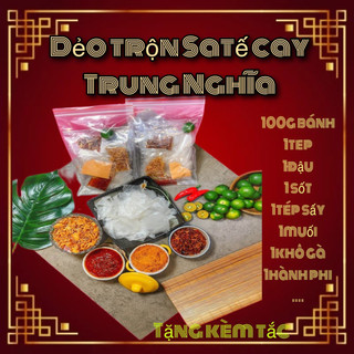 Bánh Tráng Dẻo Trộn Satê Trung Nghĩa