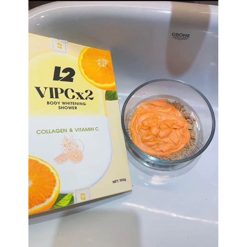 Tắm trắng Vip C x2 Liên Nguyễn - Tắm siêu trắng da body bảng mới VipCx2 2023