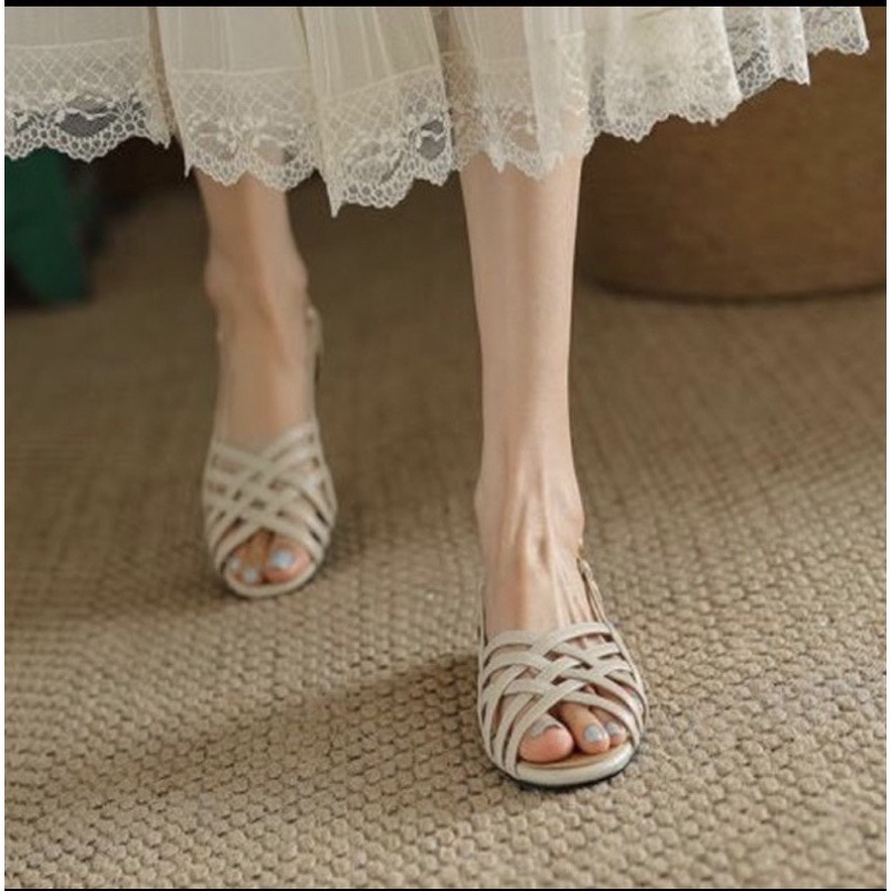 Sandanl mũi tròn dây rọ có big size 35-45