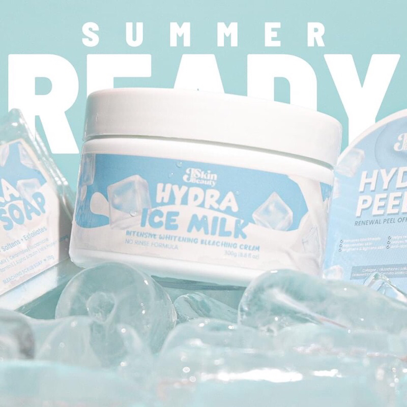 Combo Hydra Ice Milk Dưỡng Da Trắng Sáng Mịn Màng