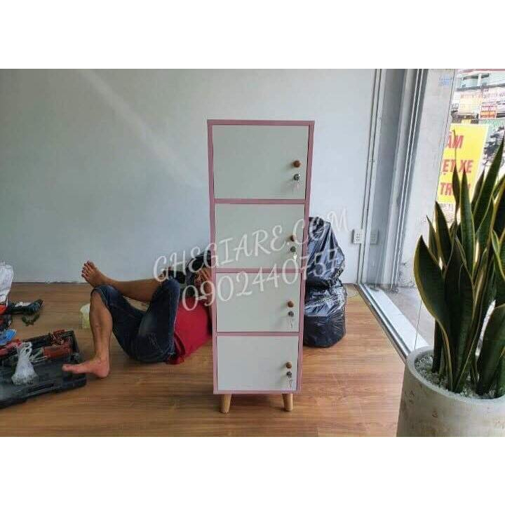 TỦ LOCKER MINI 4 CÁNH CAO 130CM