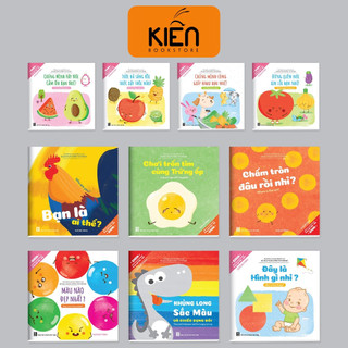 Sách - Sách Ehon Màu Sắc Nhật Bản Song Ngữ Việt Anh (Combo 10 Quyển): Bạn Là Ai Thế