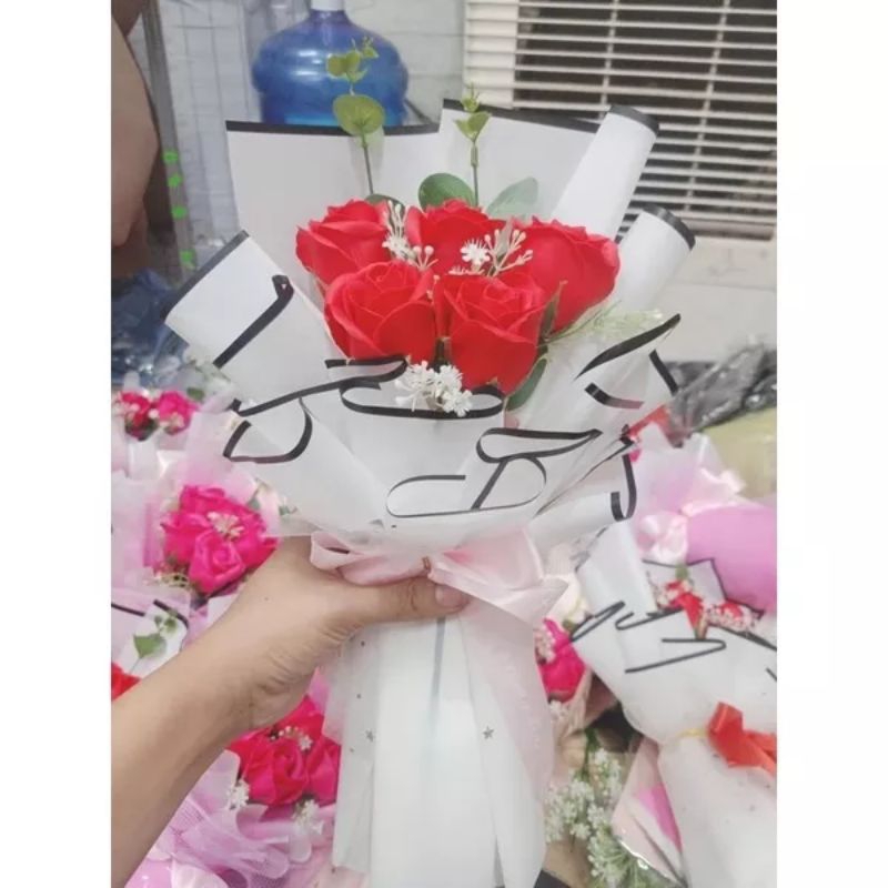 Cốt cắm hoa sáp, hoa thành phẩm từ 1-3-5-10-20 bông