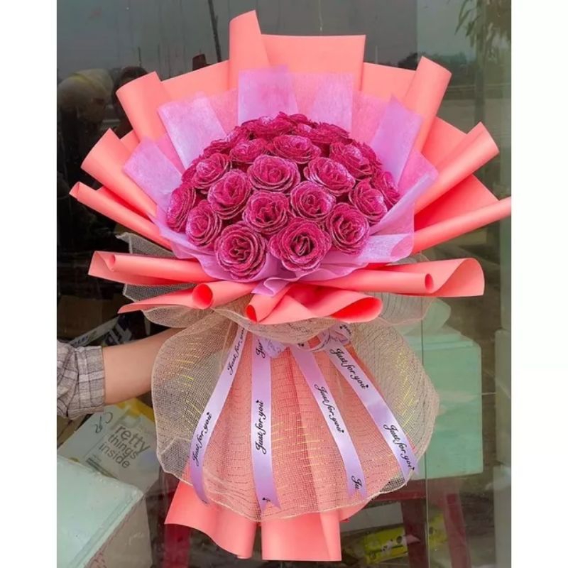 Cốt cắm hoa sáp, hoa thành phẩm từ 1-3-5-10-20 bông