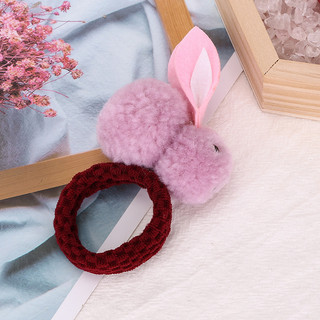 Thun cột tóc, dây buộc tóc hình thỏ con cho bé gái