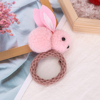 Thun cột tóc, dây buộc tóc hình thỏ con cho bé gái