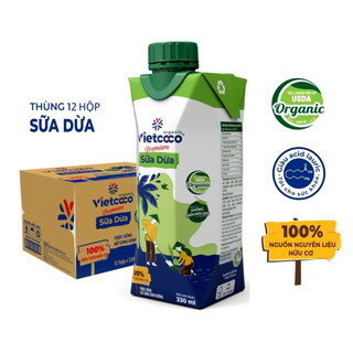 Sữa Dừa , nước dừa VietCoCo - 330ML ( Vị truyền thống)