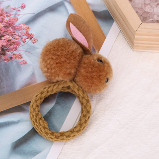 Thun cột tóc, dây buộc tóc hình thỏ con cho bé gái