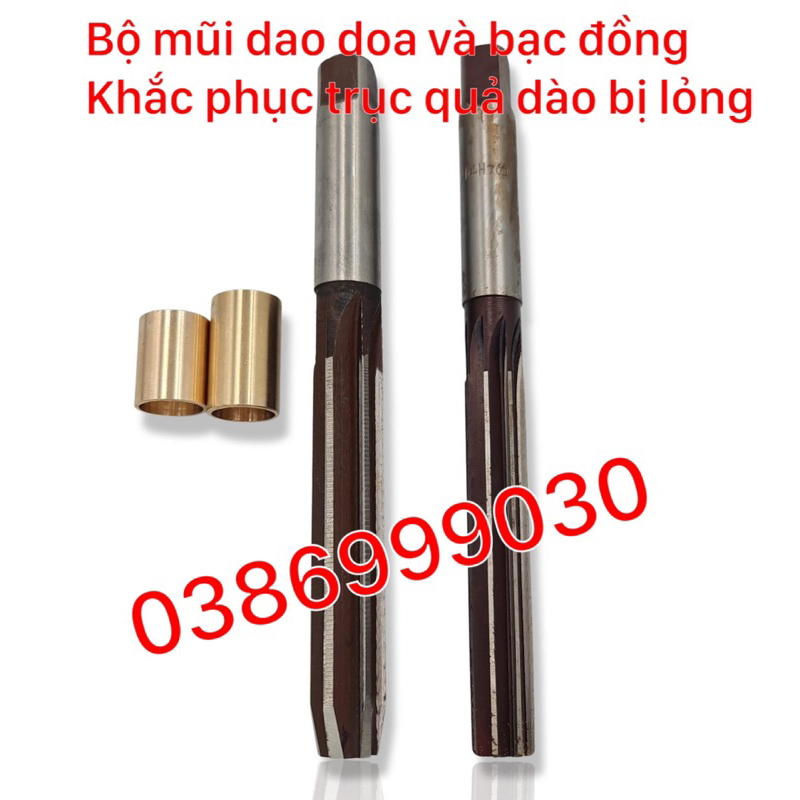 Bộ đóng bạc đồng trục quả đào  dùng lại trục quả dào zin