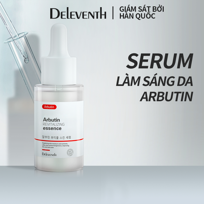 DEleventh Arbutin Glycyrrhiza glabra làm sáng da Serum 30ml Làm trắng da /làm sáng các đốm đen/Dưỡng ẩm và làm da sáng