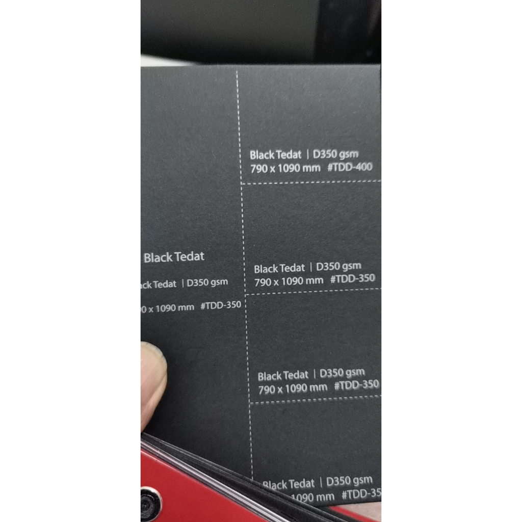 100 tờ Giấy Mỹ thuật màu đen Định lượng 350gsm các kích thước
