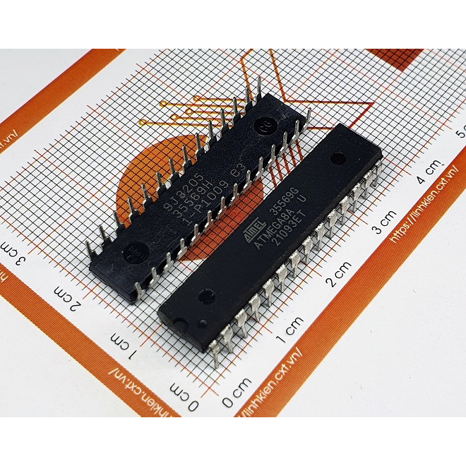 ATMEGA8A-PU IC MCU 8BIT 8KB FLASH 28DIP