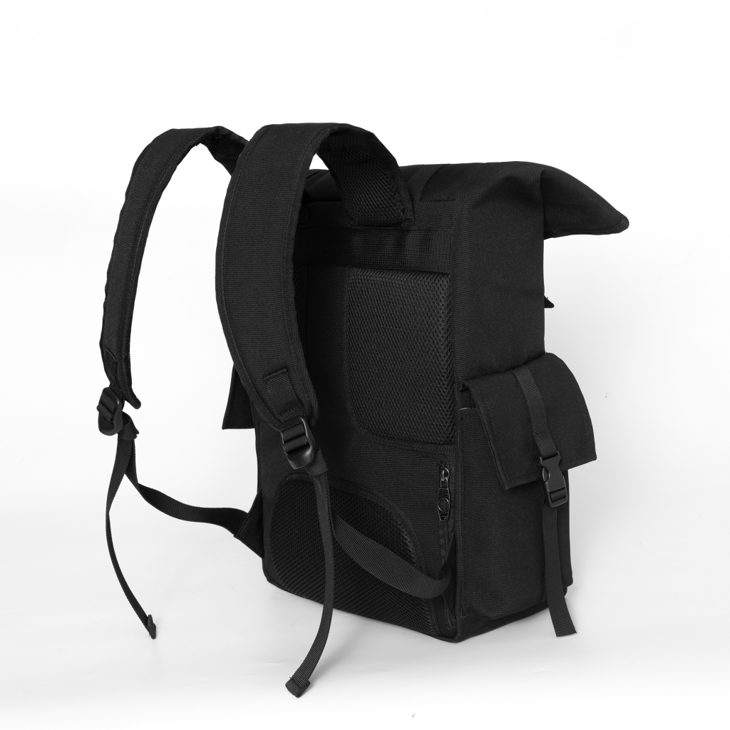 Balo chống nước thương hiệu NATOLI chất vải canvas nhiều ngăn du lịch cao cấp - BST FOLD BACKPACK B10